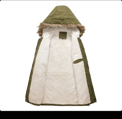 Winter Cotton Hoodies Coats for Men