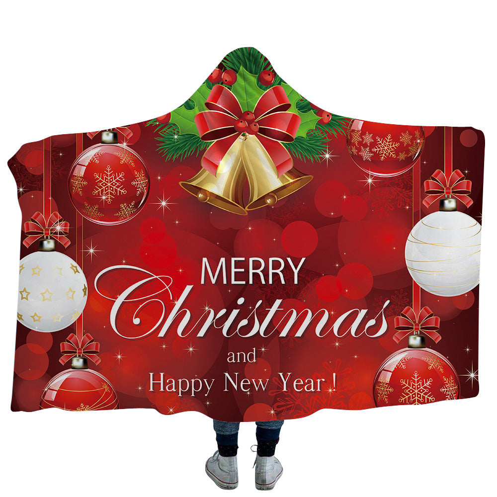 Merry Christmas Magic Hats Throw Blankets
