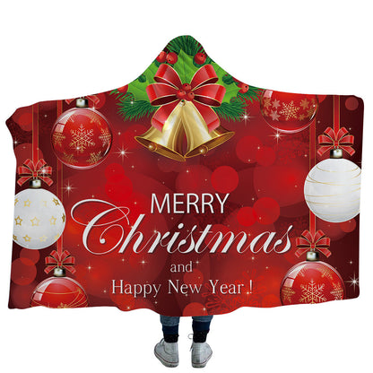 Merry Christmas Magic Hats Throw Blankets