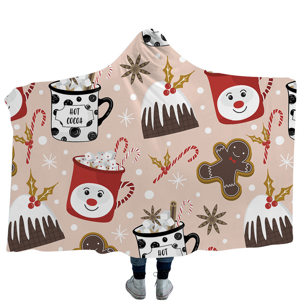 Merry Christmas Magic Hats Throw Blankets