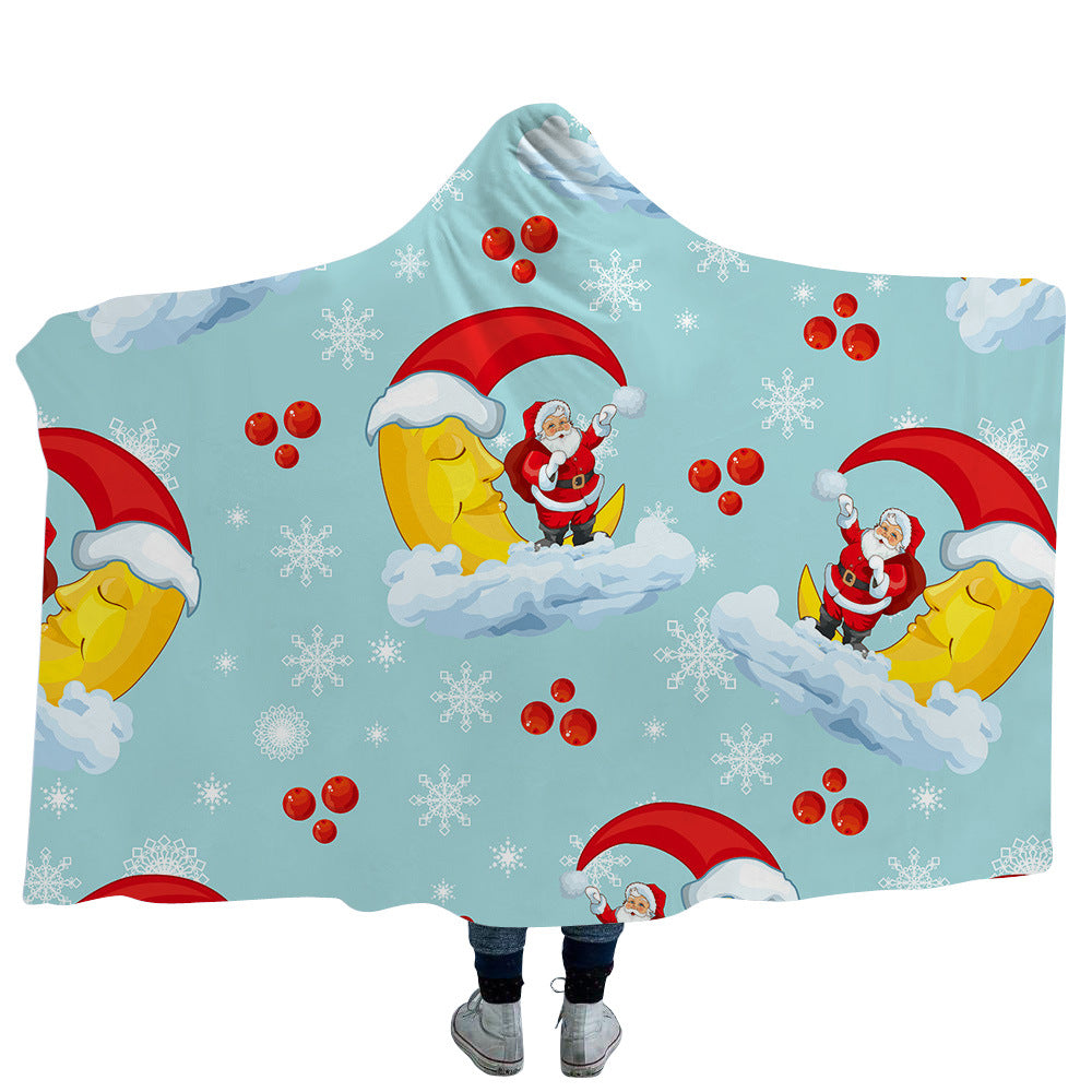Merry Christmas Magic Hats Throw Blankets