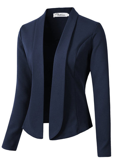 Leisure Women Long Sleeves Blazer Coat