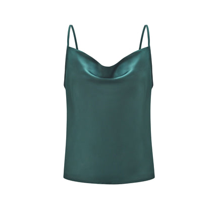 Sexy Chiffon Spagetti Straps Women Crop Tops
