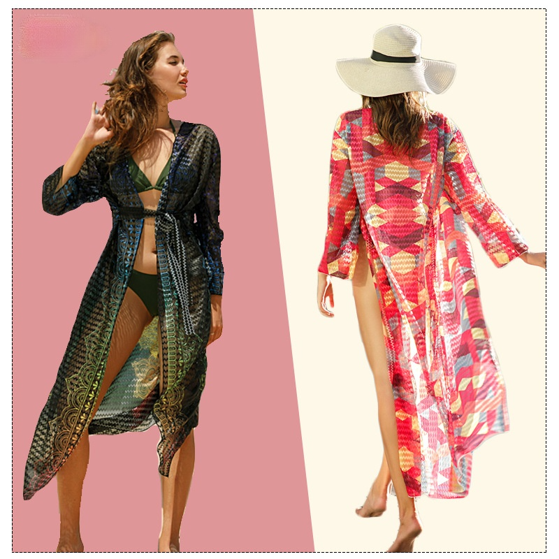 Summer Chiffon Bikini Cover Ups-STYLEGOING