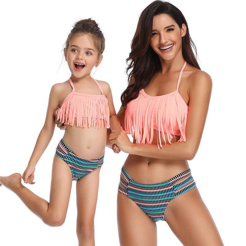 Summer Parent-child Beachwear Bikini-STYLEGOING