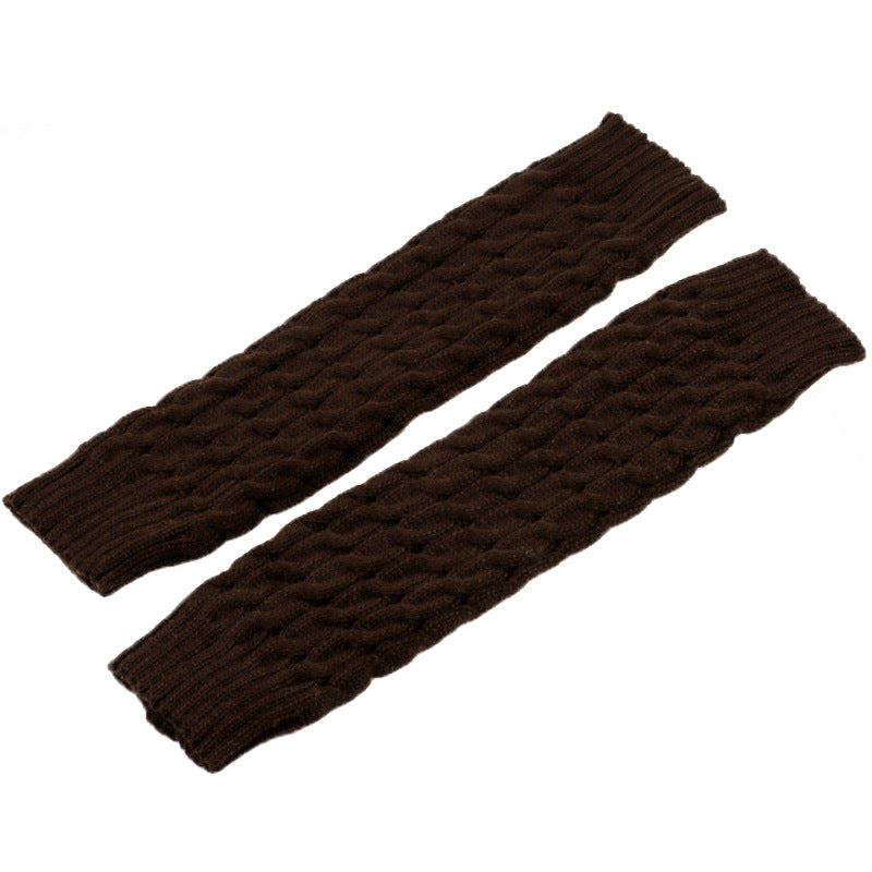 2 Pairs/set 40 cm Long Knitted Socks for Women