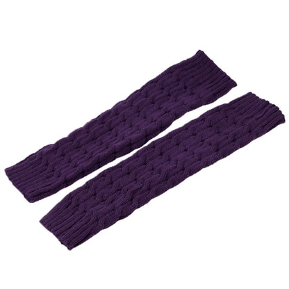2 Pairs/set 40 cm Long Knitted Socks for Women