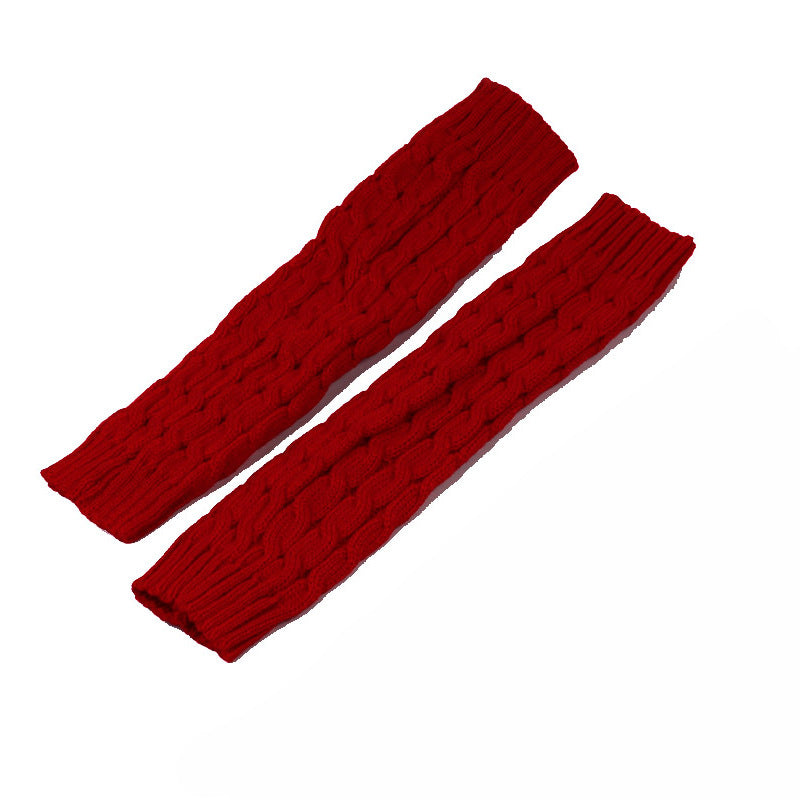 2 Pairs/set 40 cm Long Knitted Socks for Women