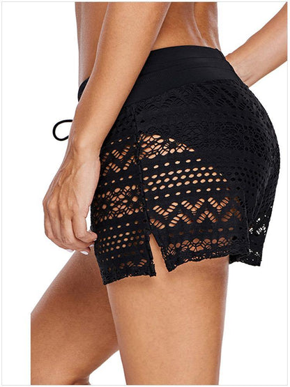 Women Lace Summer Swiming Pants-STYLEGOING
