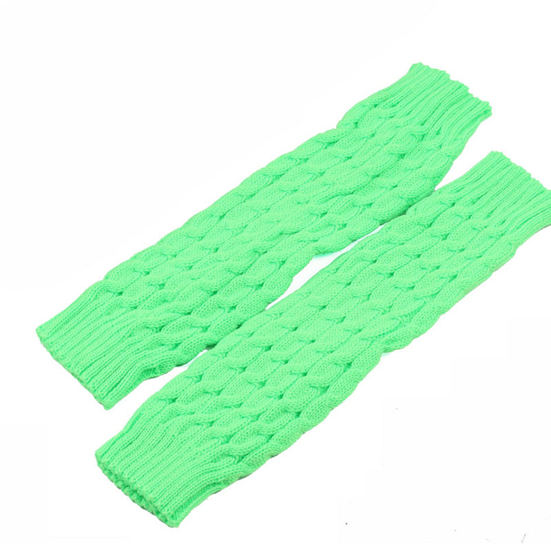 2 Pairs/set 40 cm Long Knitted Socks for Women