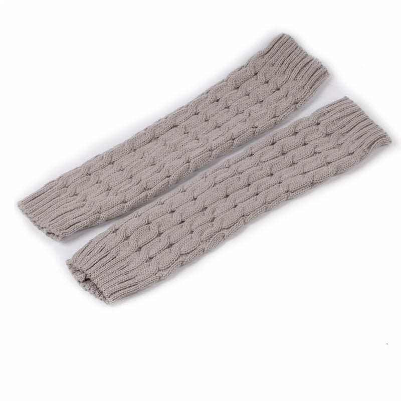 2 Pairs/set 40 cm Long Knitted Socks for Women