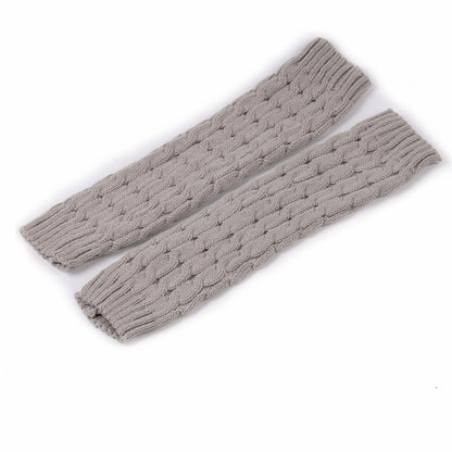 2 Pairs/set 40 cm Long Knitted Socks for Women