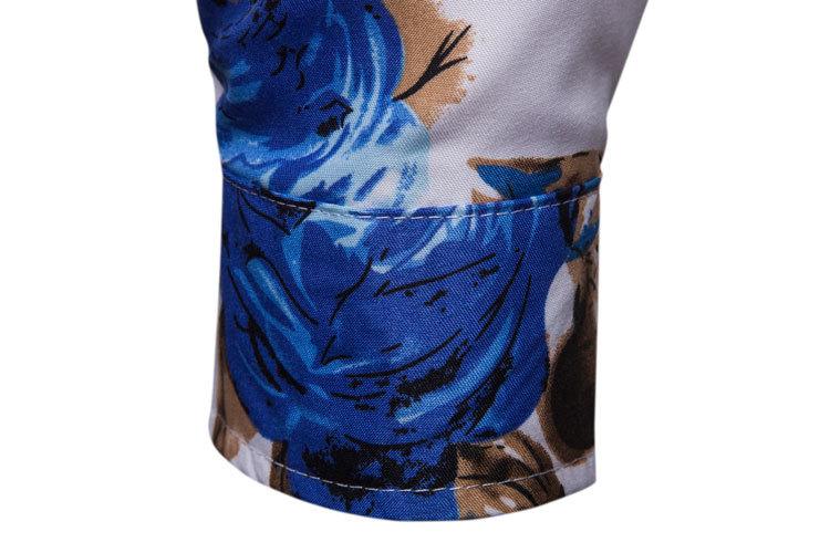 Plus Sizes Men Long Sleeves Shirts-STYLEGOING