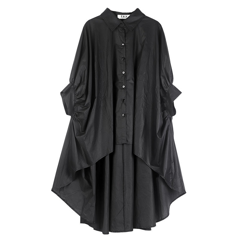 Casual Asymmetrical Plus Sizes Women Shirts Blouses