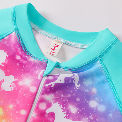 Long Sleeves Summer Beach Swimsuits for Girls