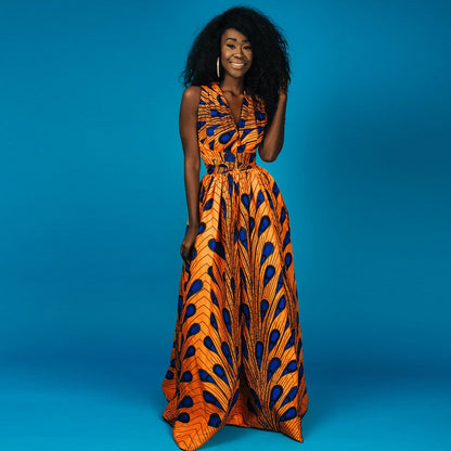 African Girl DIY Sexy Bangdage Women Jumsuits