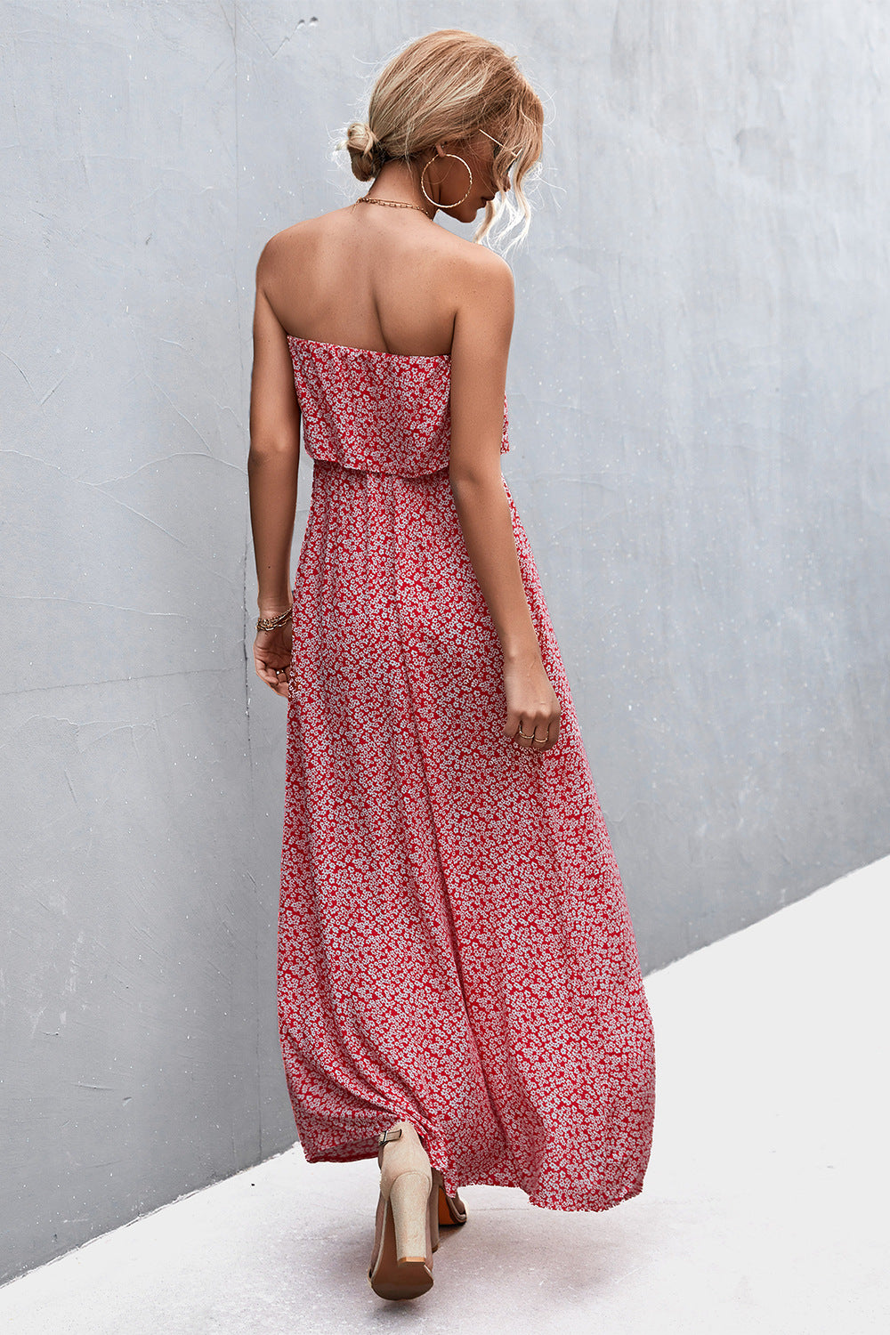 Sexy Strapless Summer Daily Dresses