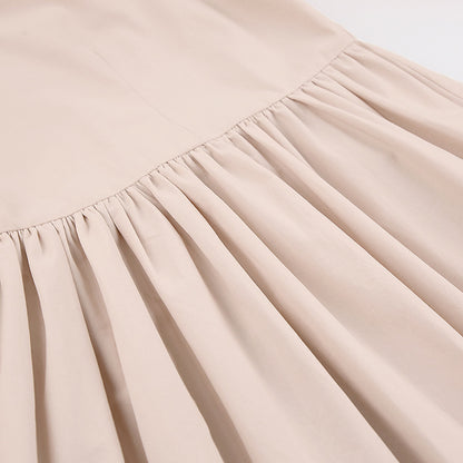 Summer Women Half Sleeves Cotton Mini Dresses