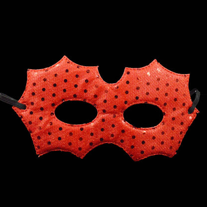 Halloween Party Red Devil Hair Clip and Mask Accessories