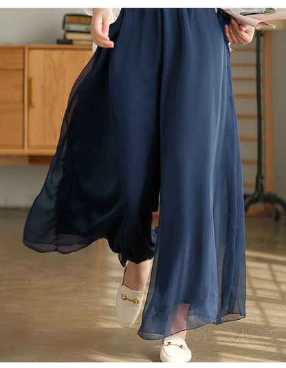 Fariy Summer Chiffon Women Plus Sizes Skirts