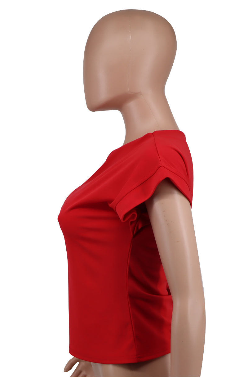 Summer Irregular Designed Blouses Shirts
