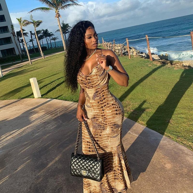 Sexy Summer Backless Sheath Dresses-STYLEGOING
