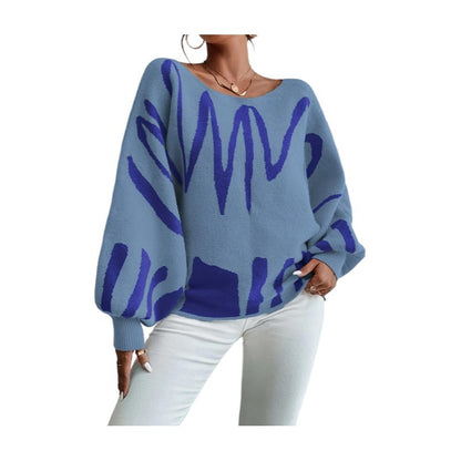 Designed Women Loose Knitted Sweaters