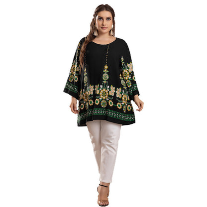 Elegant Plus Sizes Women Tops