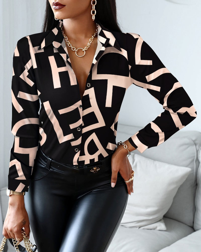 Vintage Fall Long Sleeves Shirts for Women