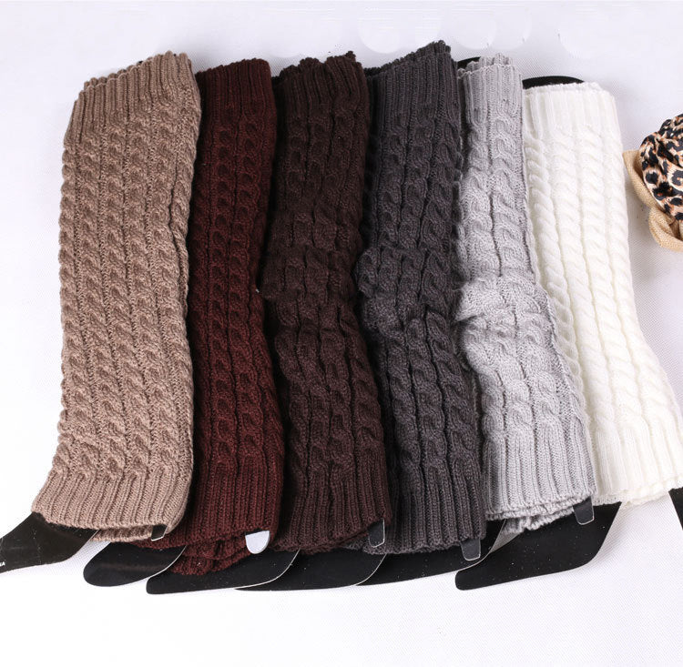 2 Pairs/set 40 cm Long Knitted Socks for Women
