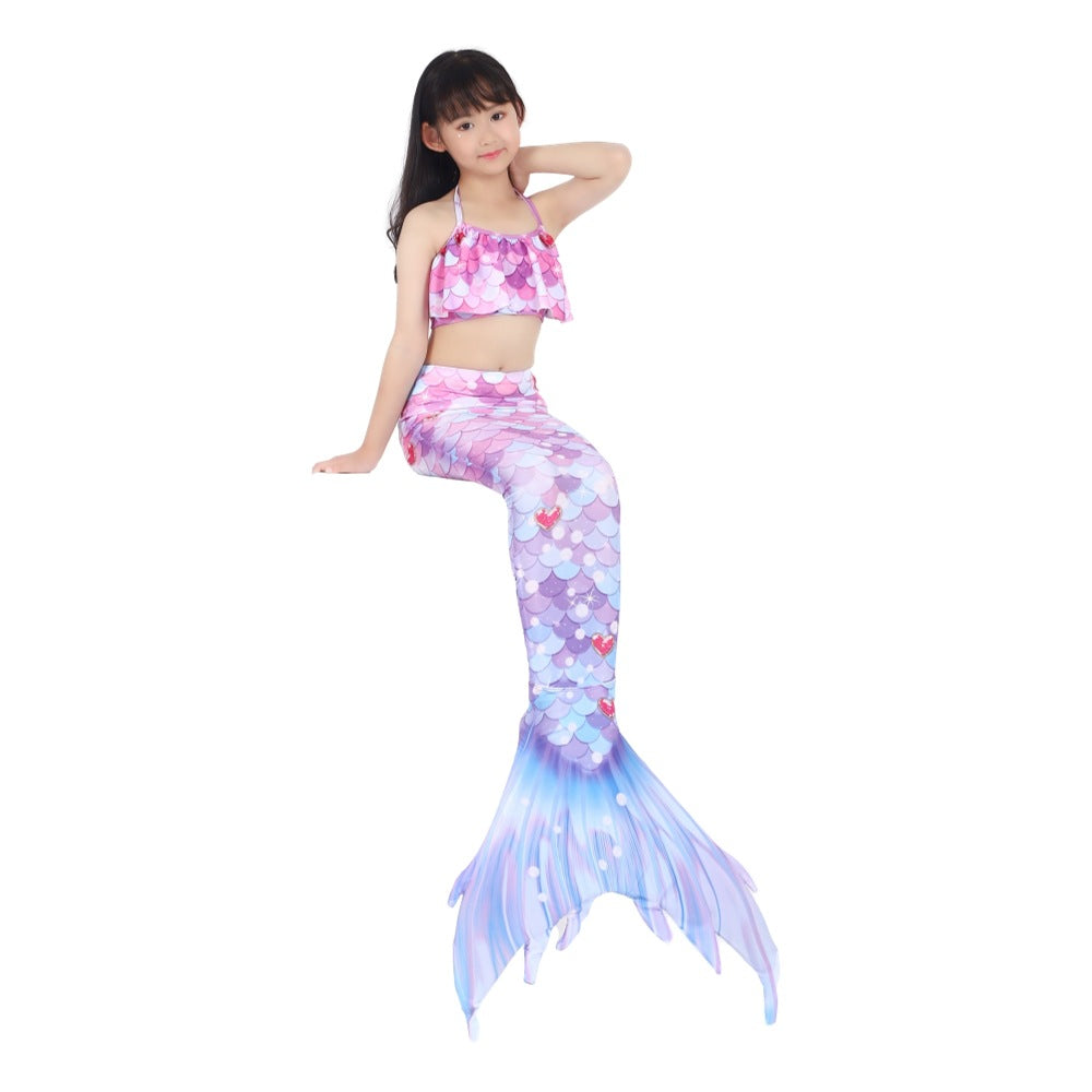 Gorgeous Three Pieces Mermaid Style Swimsuits