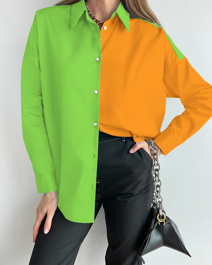 Casual Long Sleeves Fall Shirts for Women
