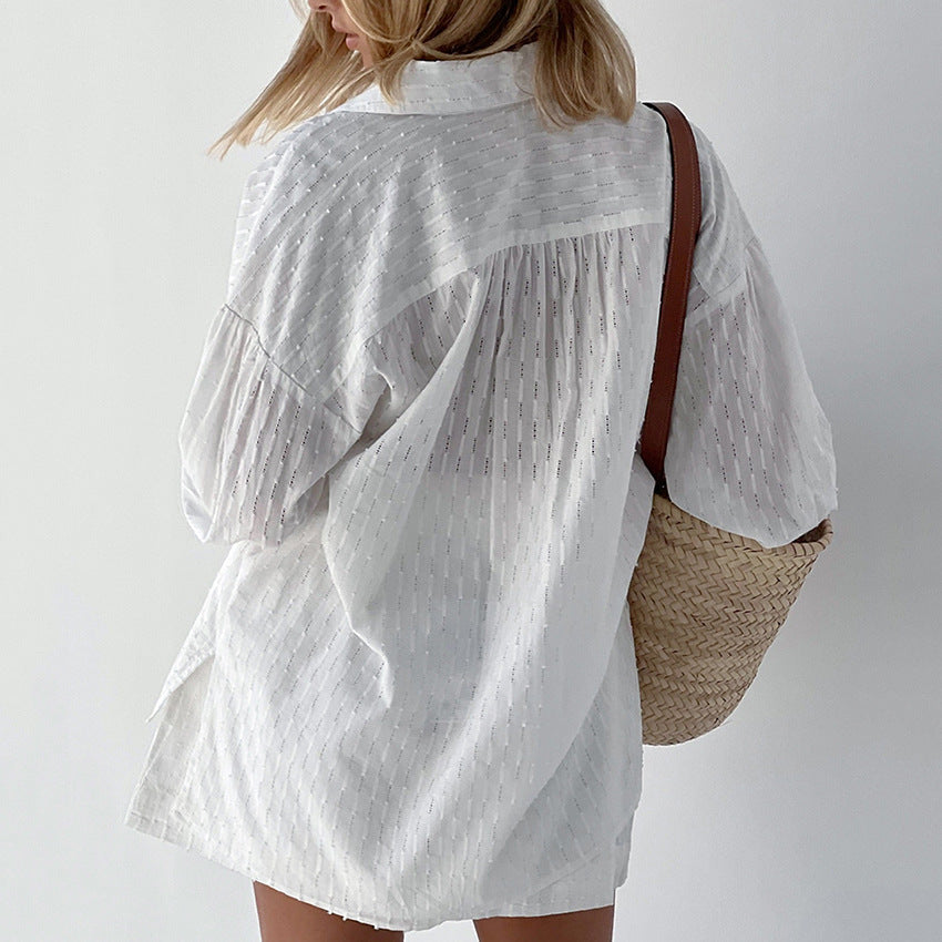 Casual Designed Shirts & Shorts Summer Outfits
