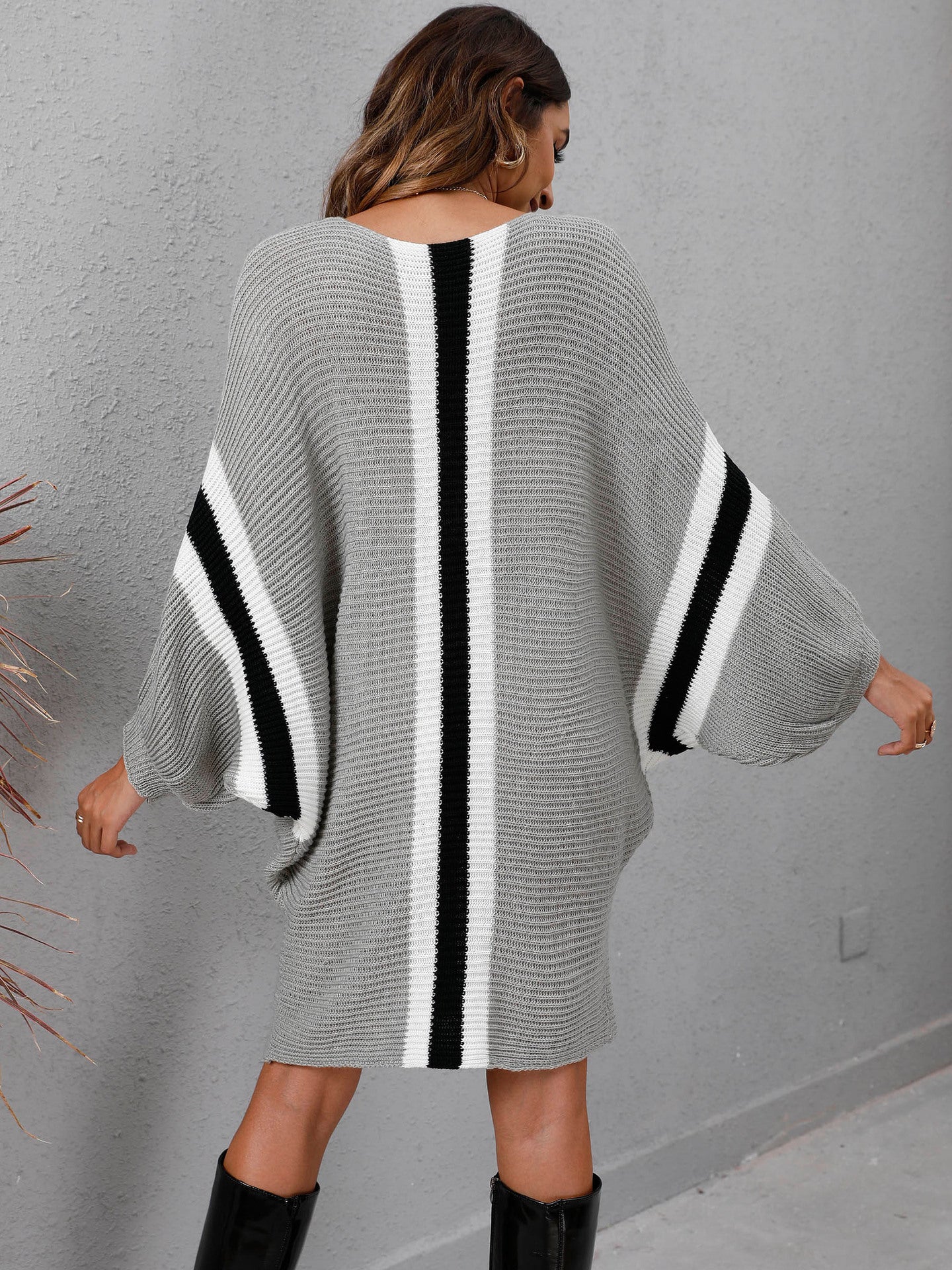 Casual Knitting Bat Sleeves Knitting Sweaters for Women