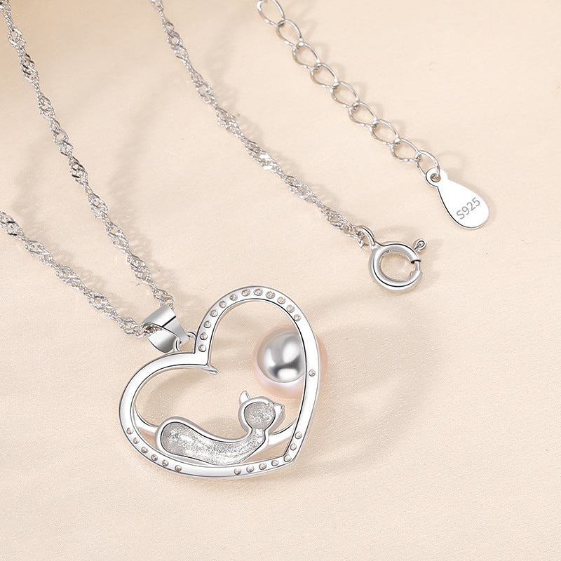 Designed Sterling Silver Necklace for Women 1793