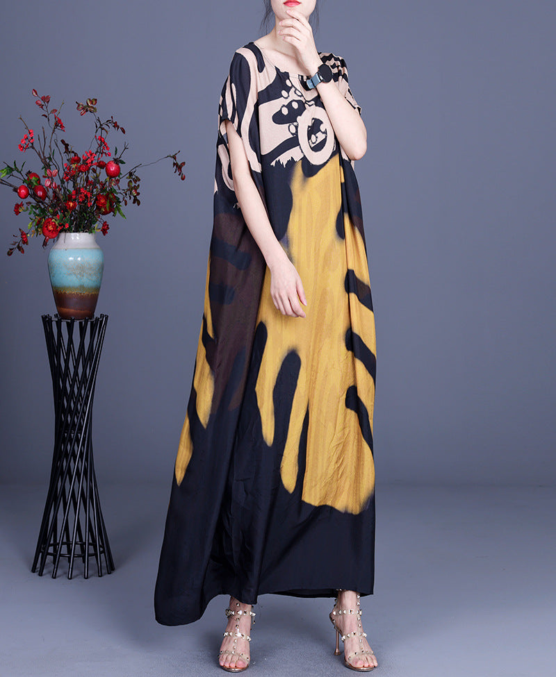 Summer Graffiti Romper Plus Sizes Dresses
