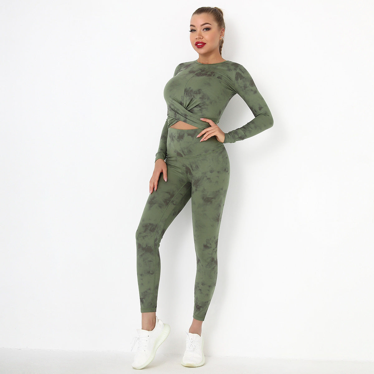 Sexy Elastic Air Breathable Sports Suits