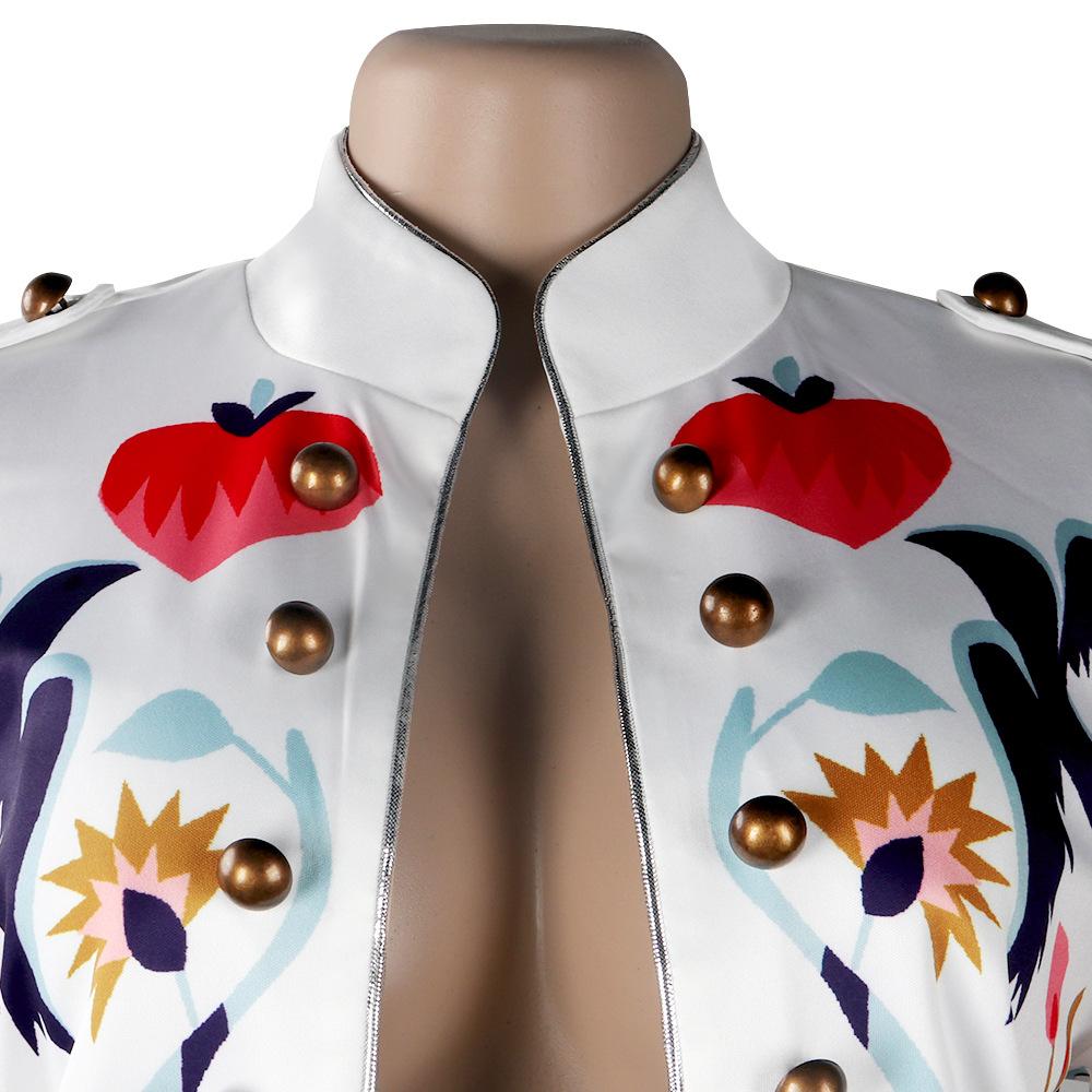 Classy Fashion Floral Print Carfigan Top Coats-STYLEGOING