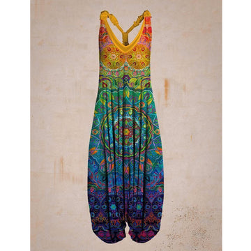 Summer Casual Plus Sizes Loose Jumpsuits