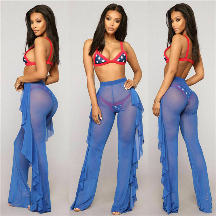 Sexy See Throught Summer Beach Holiday Pants