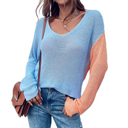 Sexy Summer Backless Design Knitting Sweaters