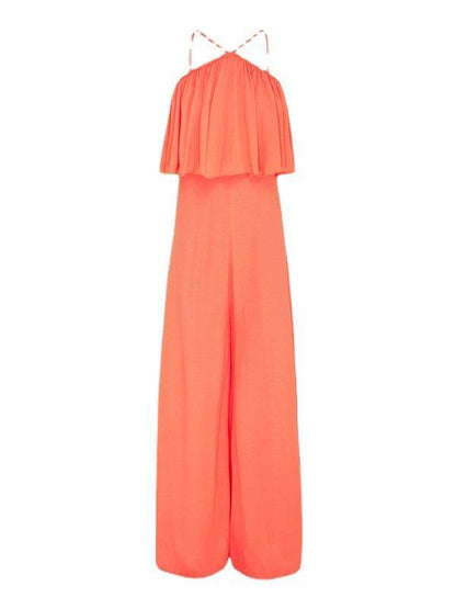 Sexy Halter Summer Casual Women Jumpsuits-STYLEGOING