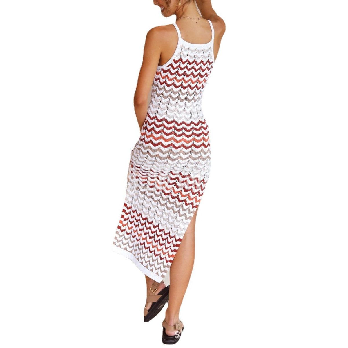 Sexy Knitting Mermaid Midi Dresses-STYLEGOING