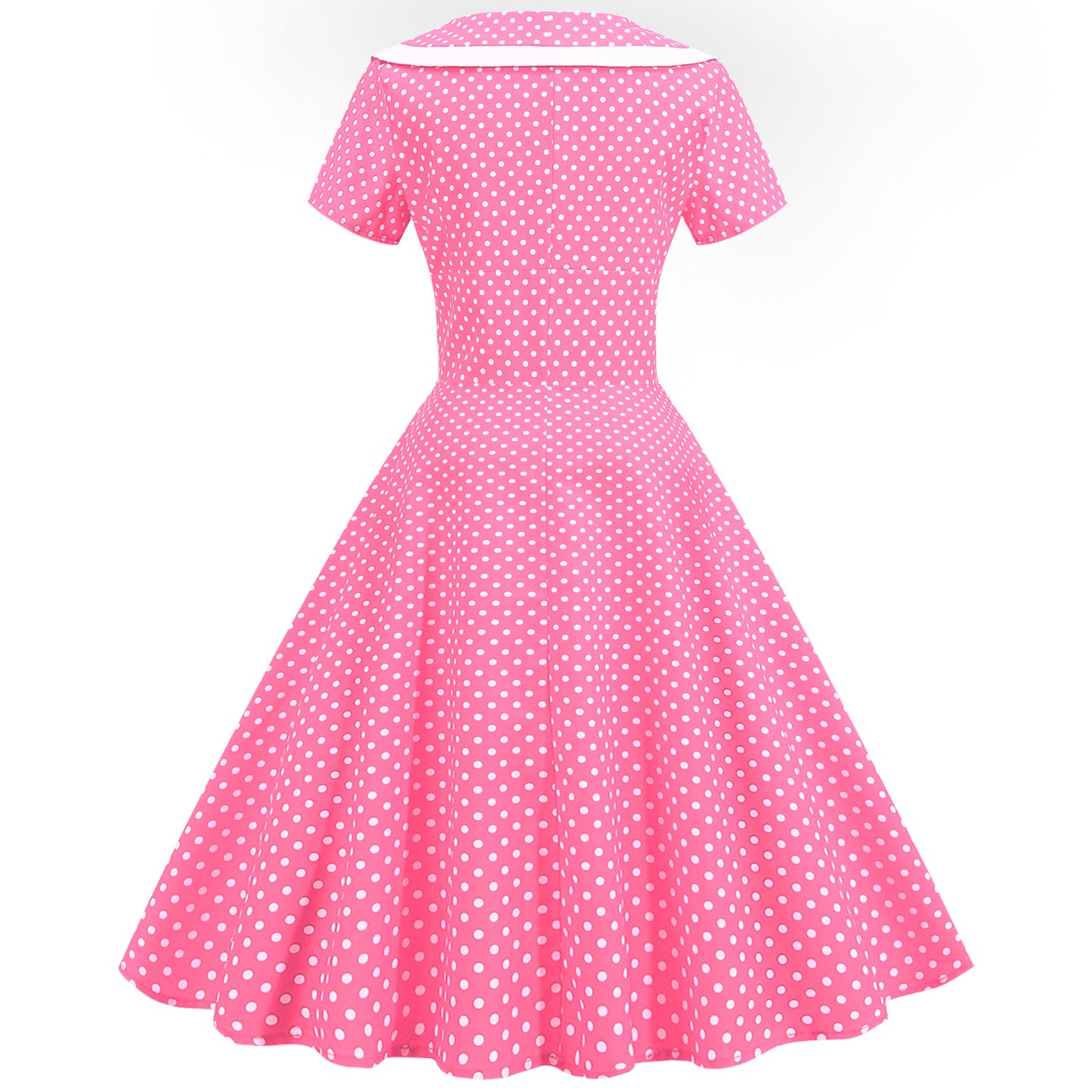 Vintage Polk Dot Women Dresses