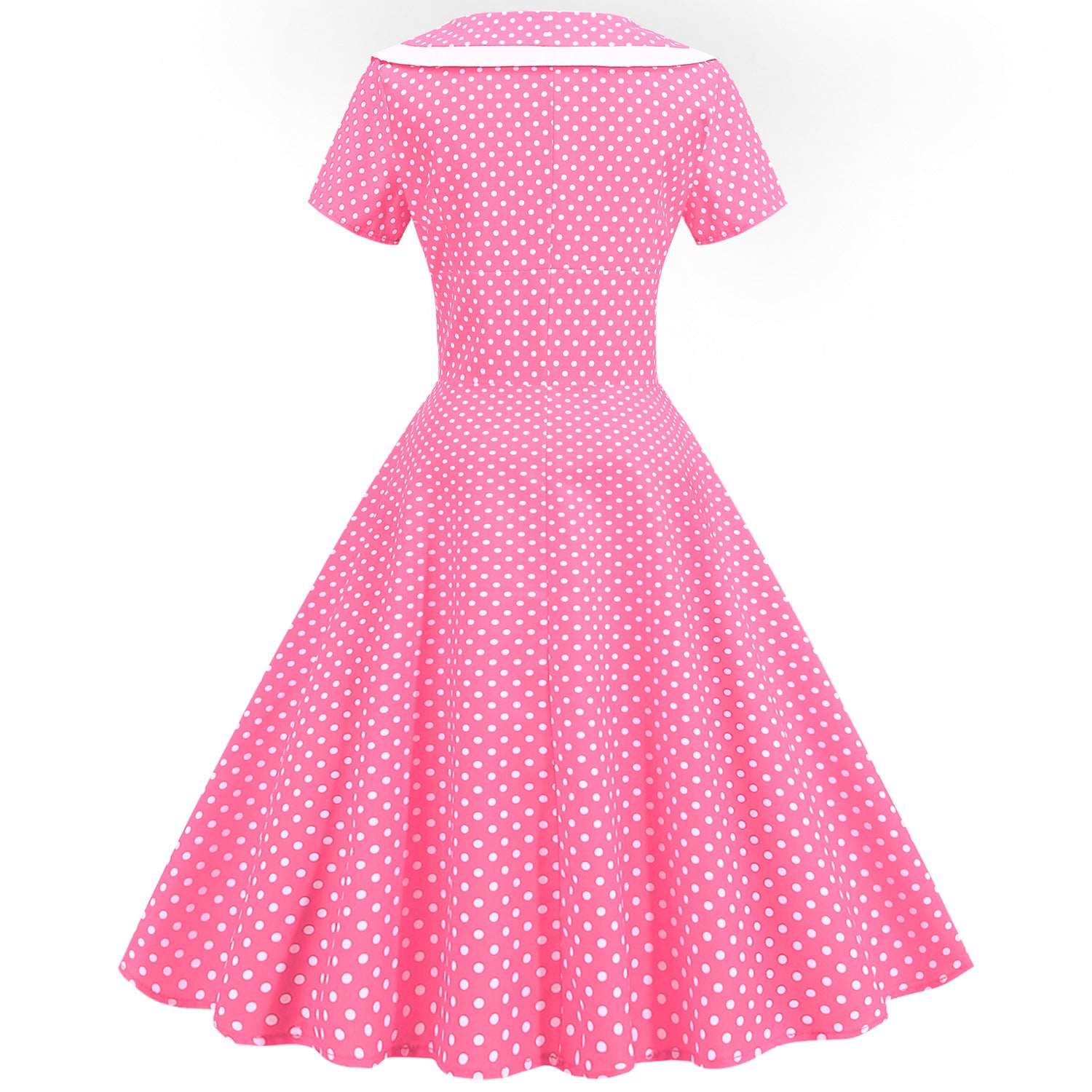 Vintage Polk Dot Women Dresses