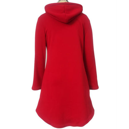Christmas Long Sleeves Women Hoodies Dresses
