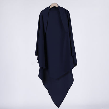 Women Plus Sizes Dresses with Scarf
