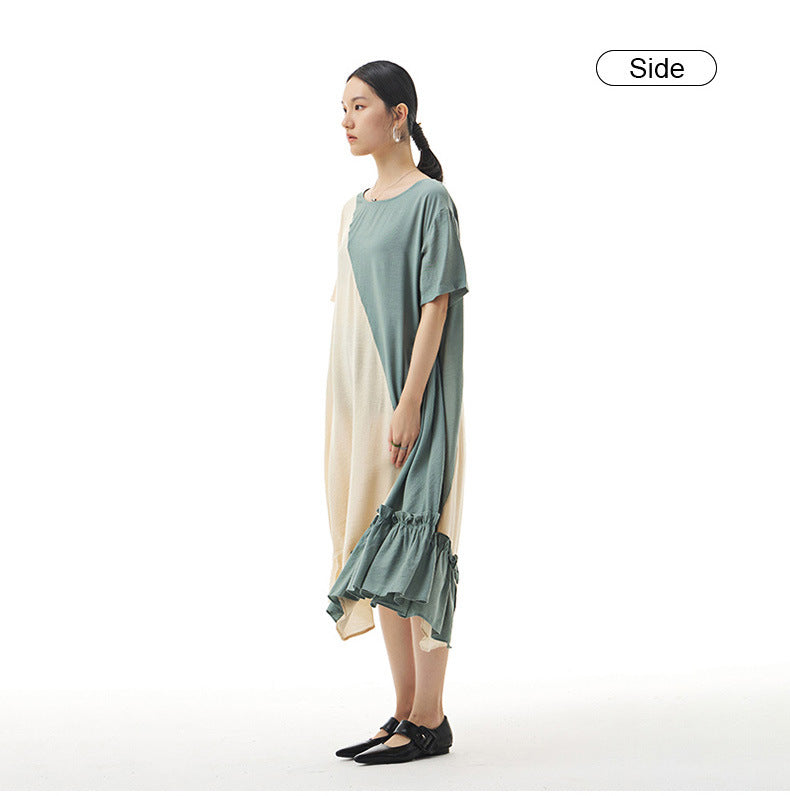 Casual Plus Sizes Irregular Dresses