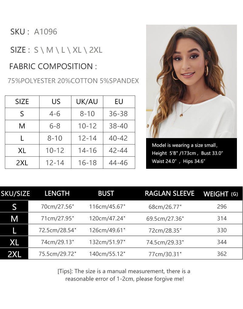 Casual Women Long Sleeves T Shirts