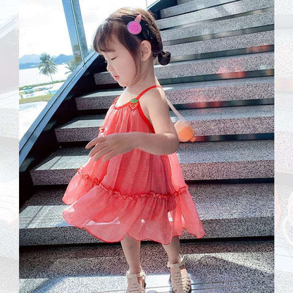 Sweety Chiffon Girls Summer Princess Dresses